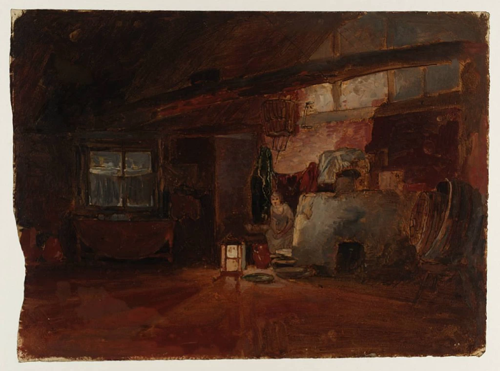 La cucina del cottage di Wells, Knockholt - Tate Britain, Londra